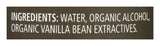 Frontier Co-op Organic Pure Vanilla Extract, 4 fl oz - For Coffee, Syrups, and Baking