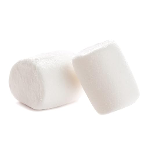 Individually Wrapped Marshmallows | 100x2 sets = 200 units (BULK Box) | 1" cylinder shape | Great for gatherings, camping, fire pits, birthday