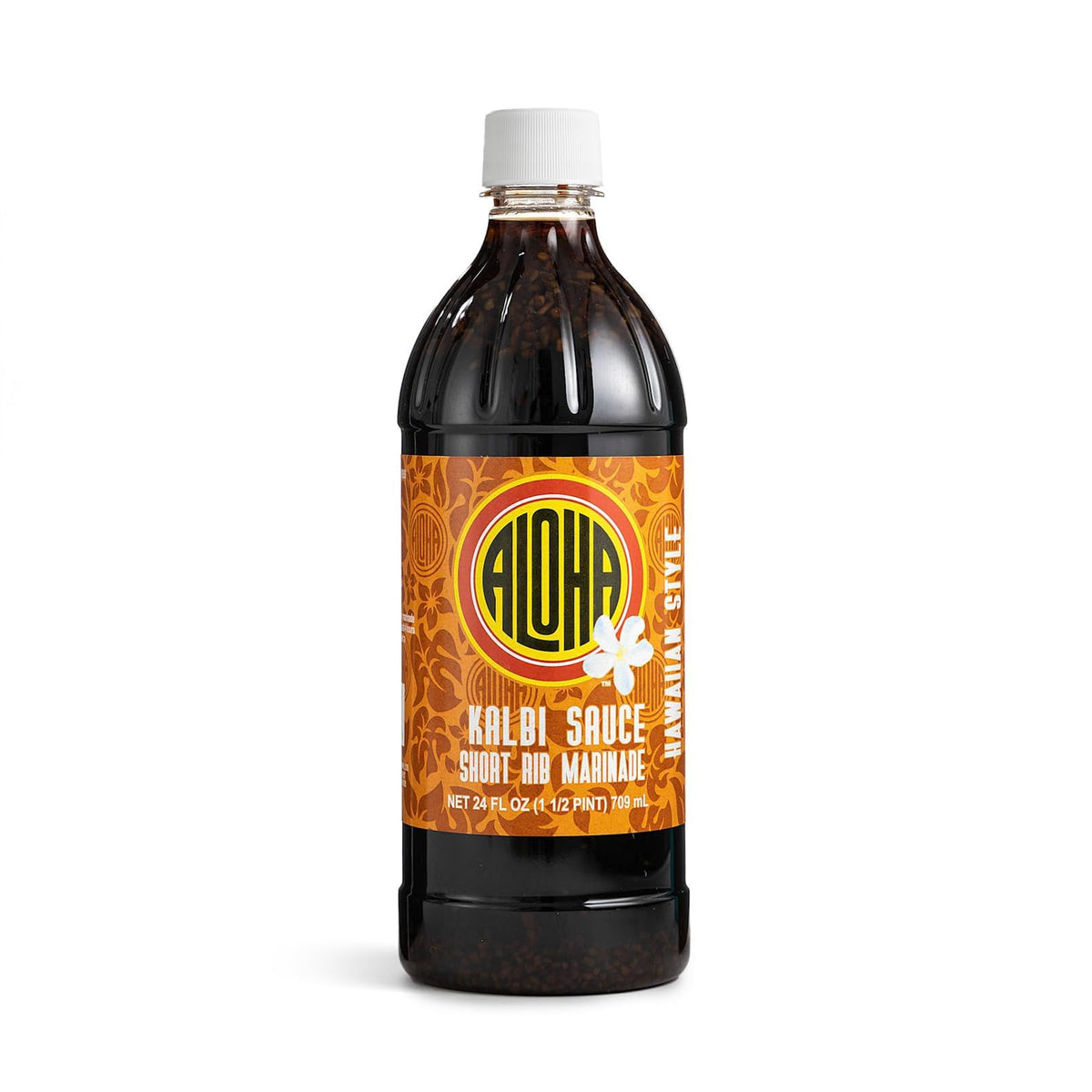 Aloha Shoyu - Kalbi Sauce - Low Sodium Sauce and Flavorful Marinade - Made in Hawaii - 24 oz. Bottle