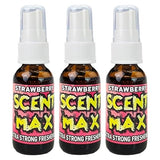 Scent Max Extra Strength Air Freshener Spray 1 oz. Glass Bottle - Strawberry Scent 3-Pack