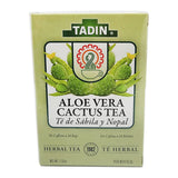 Tadin Aloe Vera Cactus Tea. Caffeine Free. 24 Tea Bags. 1.52 oz. Pack of 3