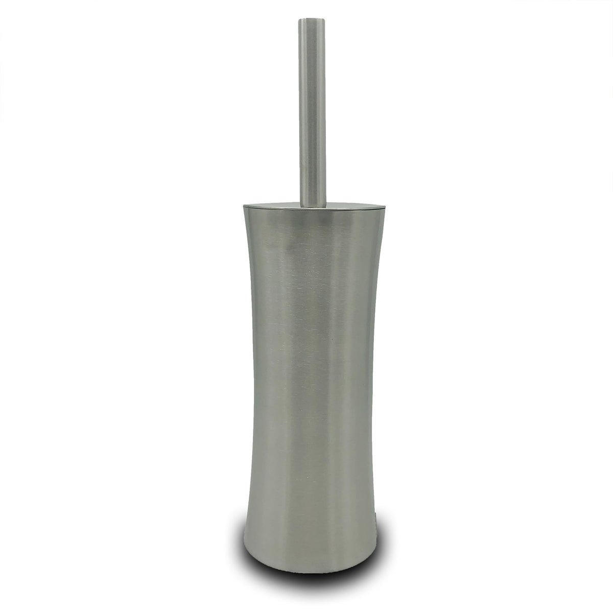 Vince Camuto Toilet Bowl Brush with Holder, Durable Bathroom Cleaning Tool, Modern Design for Easy Toilet Maintenance, Bathroom Cleaner Brush