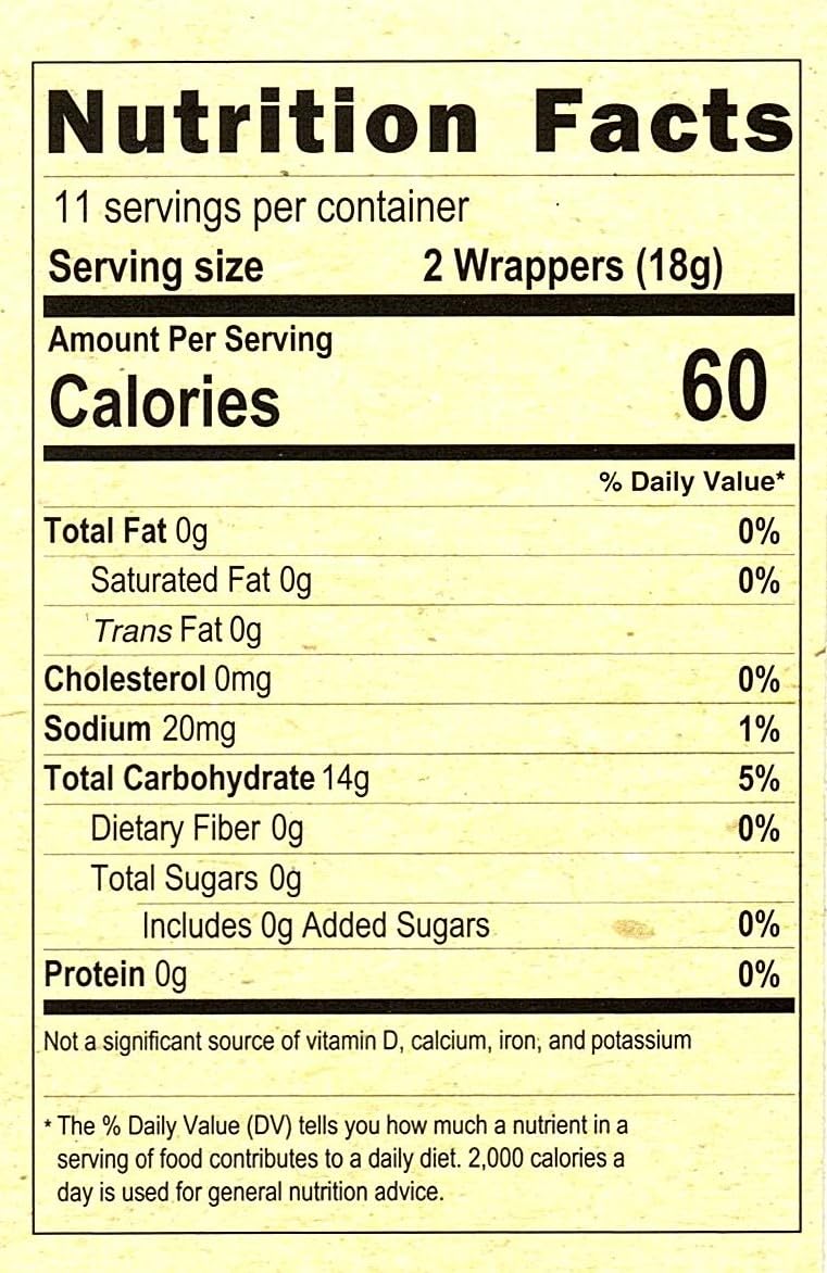 MEIJIN Rice paper Spring Roll Wrapper 22cm/7.05oz-Pack of 2 (Brown Rice)