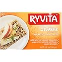 Ryvita Sesame Rye Crispbread (250g) - Pack of 6