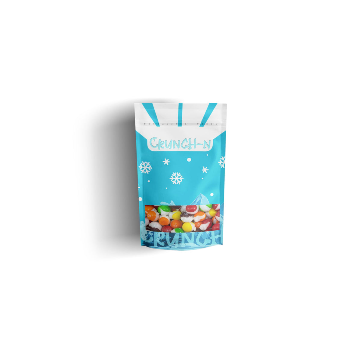 Crunch-N - Freeze Dried Fruity Rainbow Crunch Sweet Candy Snack Bites (3 oz - Snack Size)