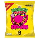 Monster Munch Roast Beef Snacks 22g X 6