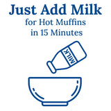 Martha White Muffin Mix Sampler Variety Pack, Pack of 12, Chocolate Chip, Blueberry, Strawberry, Cinnamon Sugar, Wildberry, Just Add Milk
