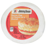 Jimmy Dean Bacon, Egg and Cheese Sandwich Biscuit, 3.6 Ounce -- 12 per case.