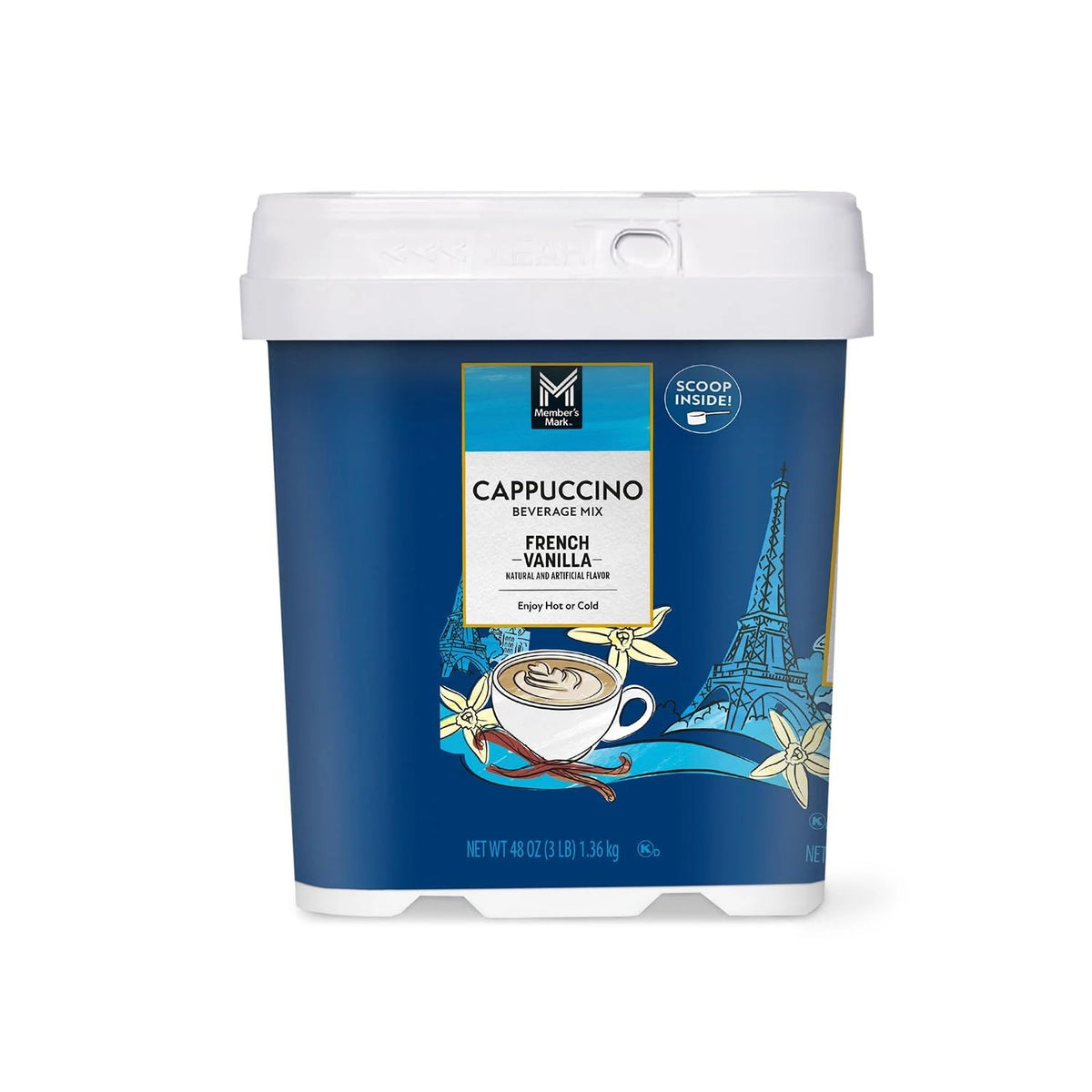 Member's Mark Vanilla Cappuccino Mix, 3 Pound-SET OF 2