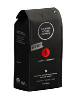 Kicking Horse Happy Camper Whole Bean Coffee, 10 Ounce - Certified Organic, Fairtrade, Kosher Coffee