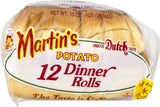Martin's Famous Pastry Sweet Dinner Potato Rolls- 12 pack 15 oz. Bag (2 Bags)