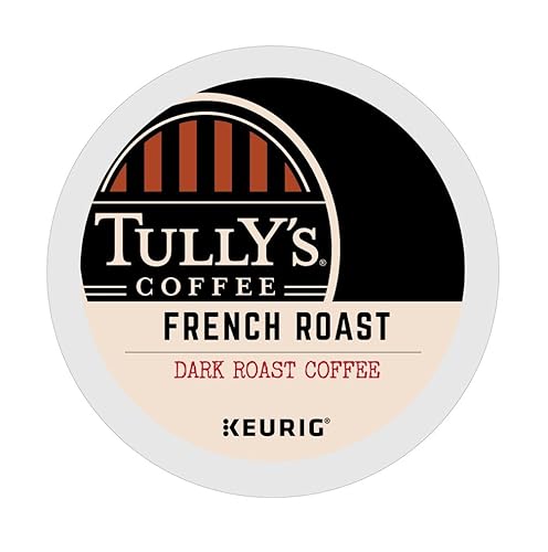 Tully's Coffee French Roast Coffee K-Cups, Box Of 24