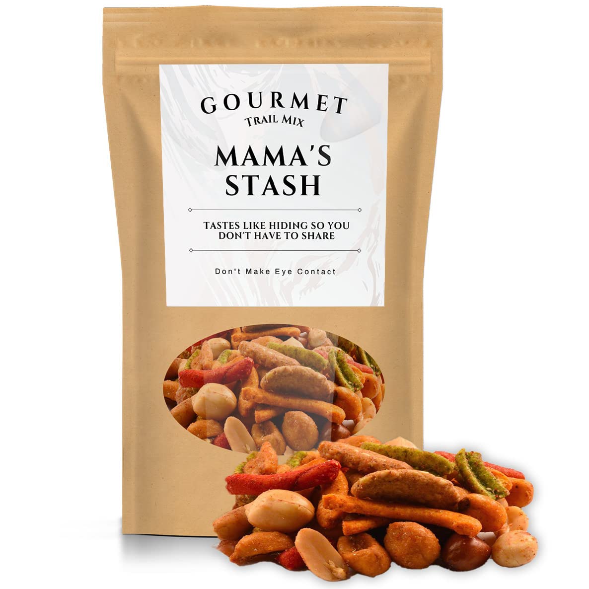 Mama’s Stash Snack Blend - Kepperton Gourmet Trail Mix Funny Snack Gifts for Moms Gag Gift for Mother’s Day Basket Assorted Crunchy Snacks