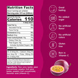 Ceres Passion Fruit Juice Blend, 3-Pack - 100% Natural, Rich in Vitamin C, No Added Sugar, Artificial Colors, or Flavors, Kosher Certified, 33.8 Oz Ea