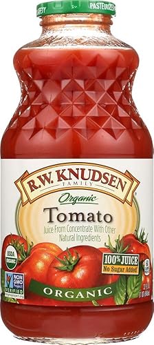 Knudsen Organic Tomato Juice, 32 Ounce - 6 per case.