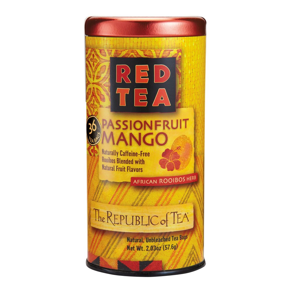 The Republic of Tea Passionfruit Mango Red Tea, 36 Tea Bags