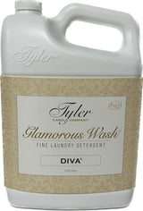 Tyler's Diva Glam Wash Laundry Detergent, Gallon (128 Fl oz) (Pack of 1) ILIOS Packaging.