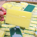 Sponge Individually Wrapped?Kitchen Dishwashing Sponge Scouring Pad Dishcloth Suitable for Travel Apartments Set of 24 PCS