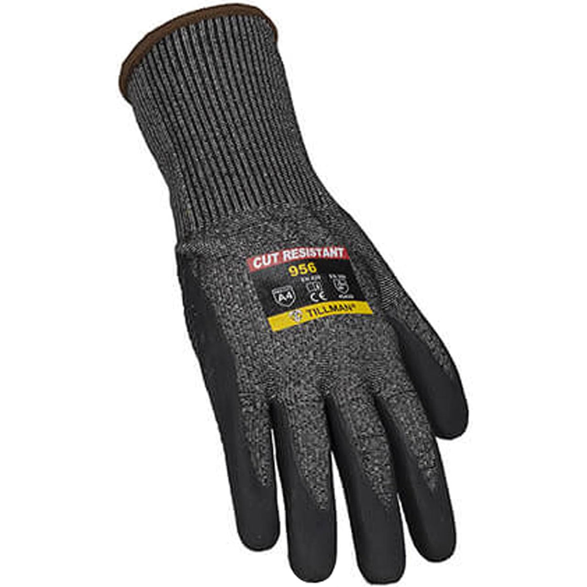 John Tillman #956 Dotted Nitrile Coated Cut Resistant Gloves Size Medium