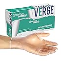 AmerCare Verge Powdered Gloves, Vinyl, Large, Case of 1000