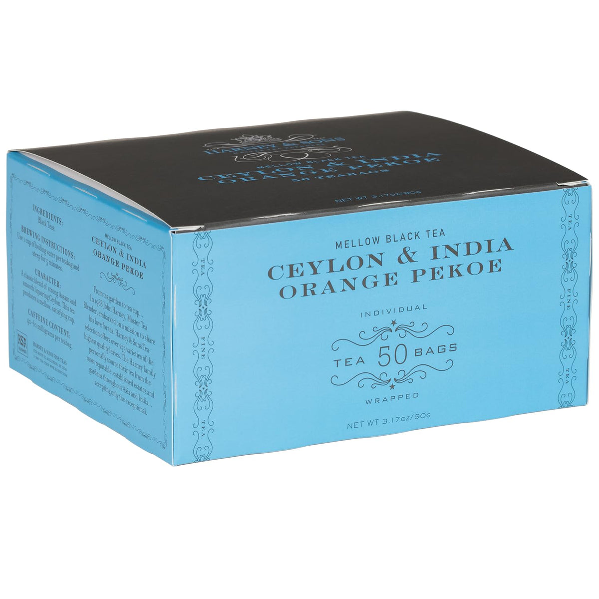 Harney & Sons Orange Pekoe Tea, 50 ct teabag box