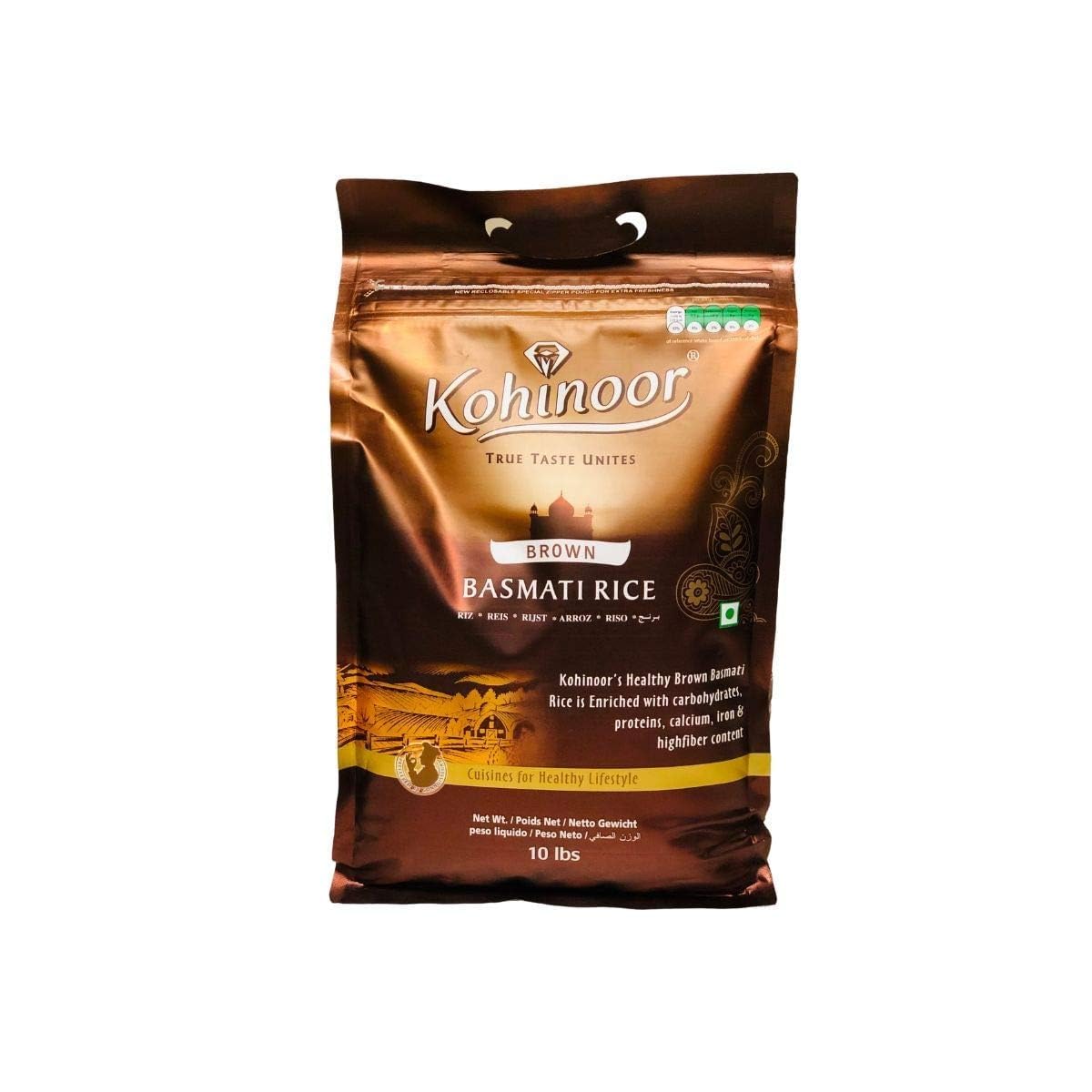 Kohinoor Brown Basmati Rice 10 lb