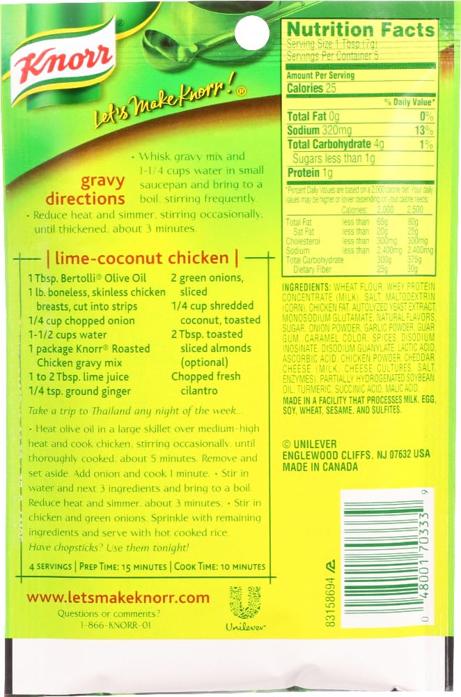KNORR ROASTED CHICKEN SAUCE 24 1.2 OZ.