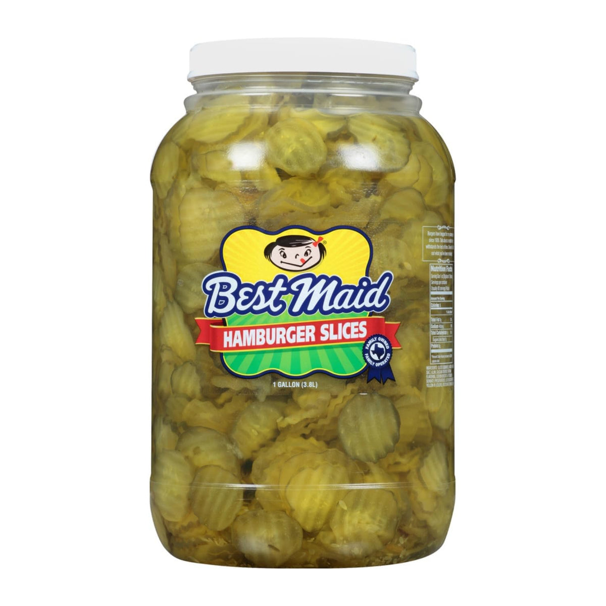Best Maid Hamburger Slices 1 Gal (4 Pack)