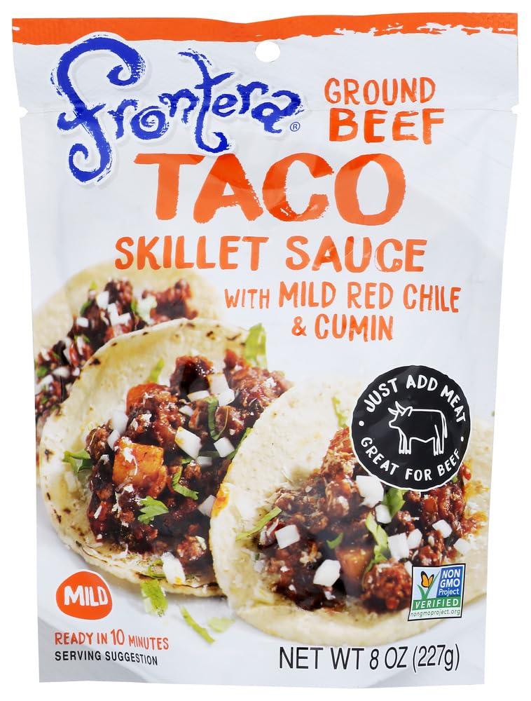 Frontera Texas Original Taco Skillet Sauce 8 oz each (1 Item Per Order)
