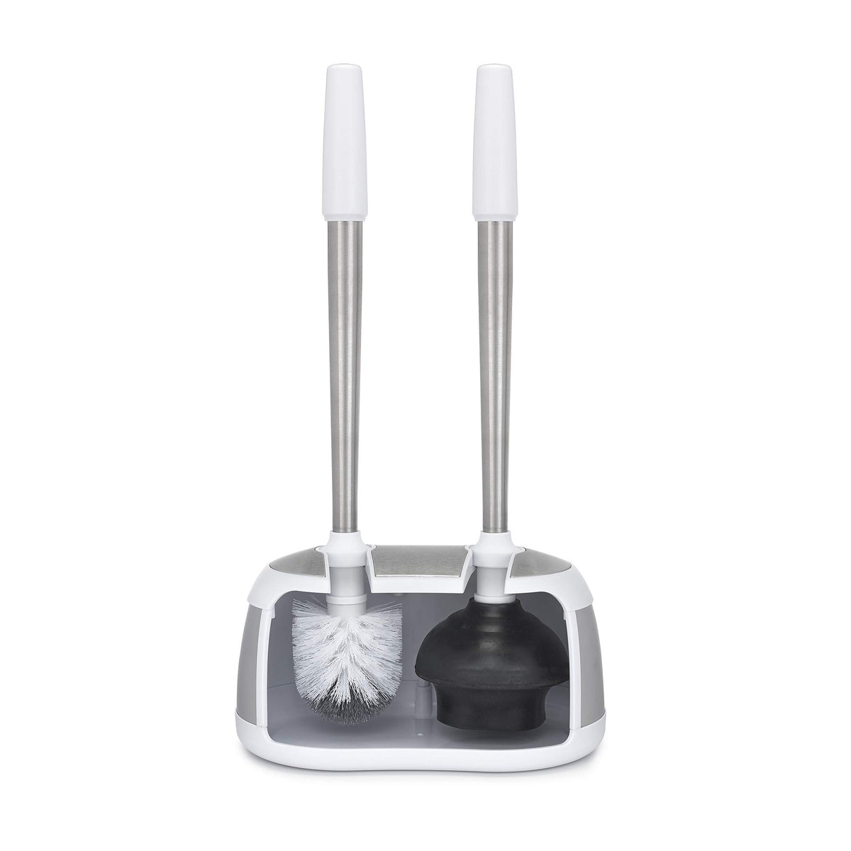 Polder Dual Bath Caddy - White