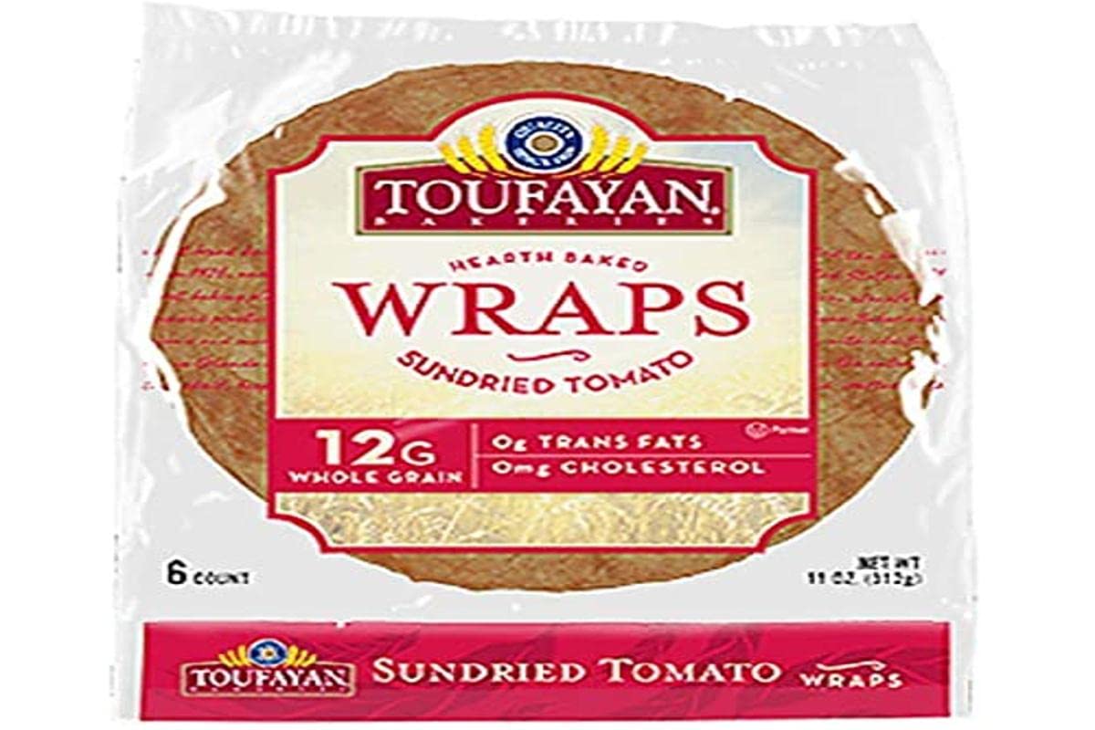 Toufayan "Sundried Tomato" Wraps (2 Pack)