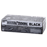 NitroMax Black Nitrile Gloves 100 ct
