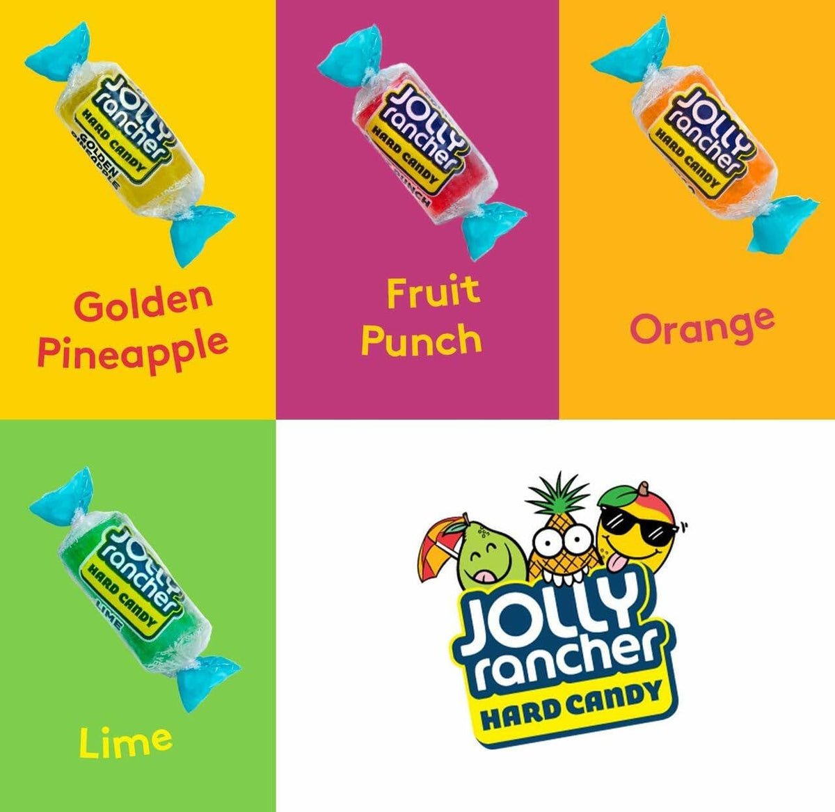 JOLLY RANCHER Tropical Hard Candy, 198g/7 oz., {Imported from Canada}