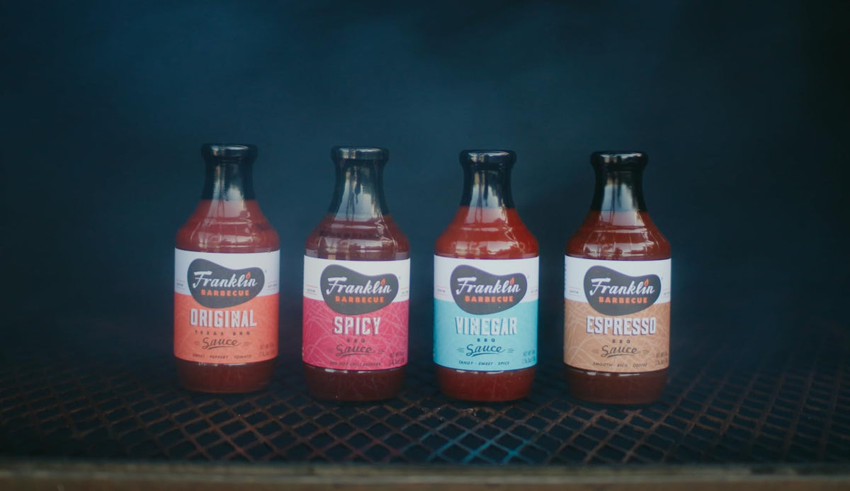 Franklin Barbecue Vinegar BBQ Sauce, 3 pk