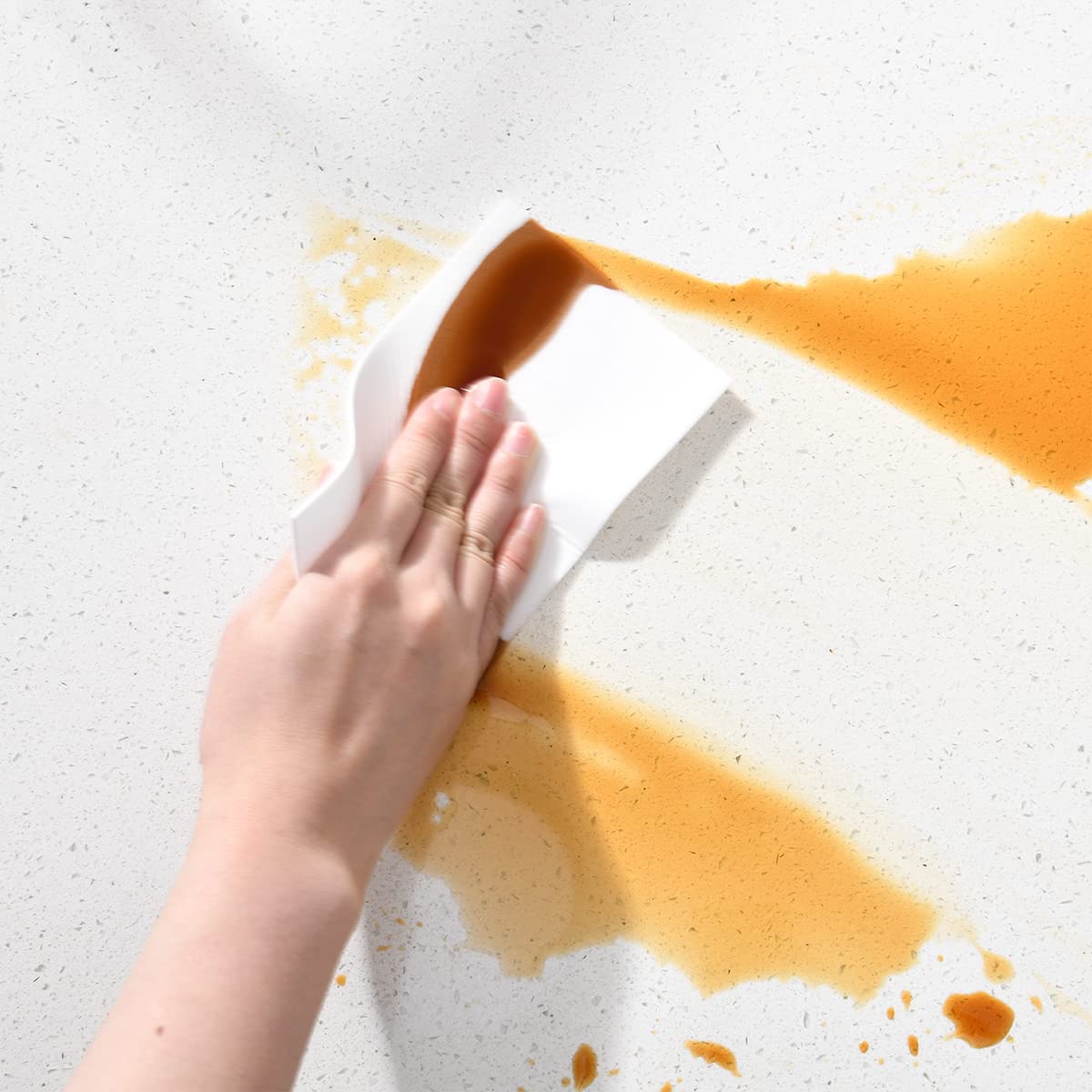 Magic Sponge Eraser Sheets,Melamine Sponge Eraser for Cleaning Kitchen Bathroom Furniture,Portable,Easy to Use,Just Add Water (48 PCS)