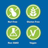 Crunchsters Crunchy Sprouted Mung Beans, Plant-Based Protein Super-Snack and Salad Topper, Gluten-Free, Nut-Free, Vegan, 6g Protein per Serving, 4oz
