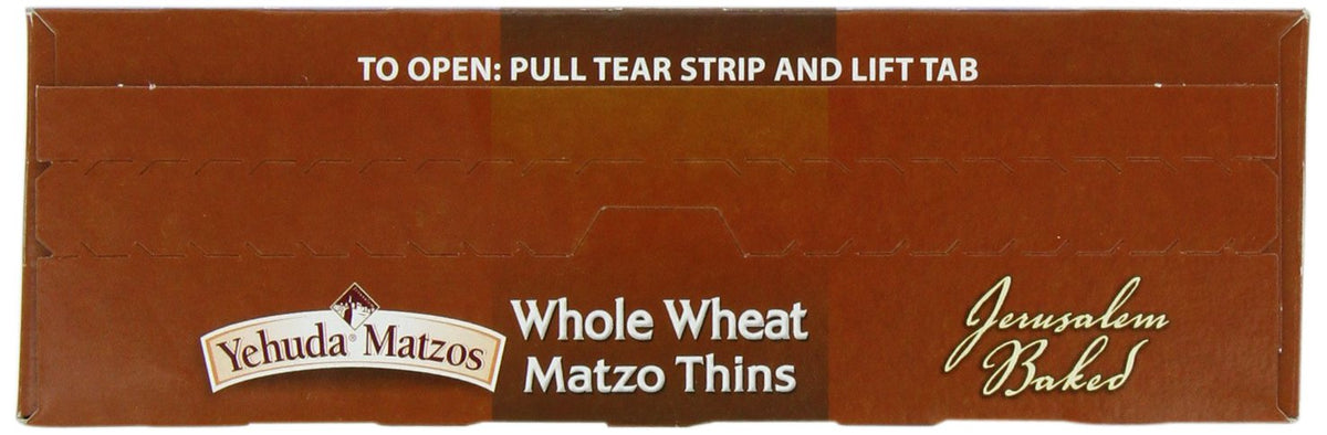 Yehuda Whole Wheat Matzo, 10.5 oz