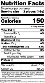Cherry Fruit Slices Jelly Candy (8 oz, ZIN: 525408) - 3 Pack