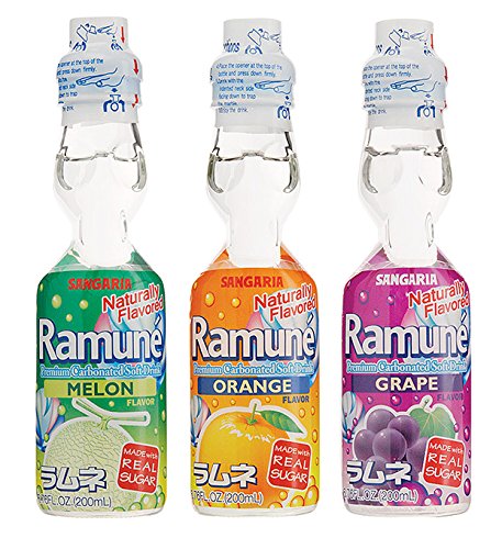 Ramune Assorted Natural 18 Pack