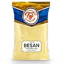 TAJ Besan Flour 2-Pounds | Chick Pea | Gram Flour | Finely Grounded