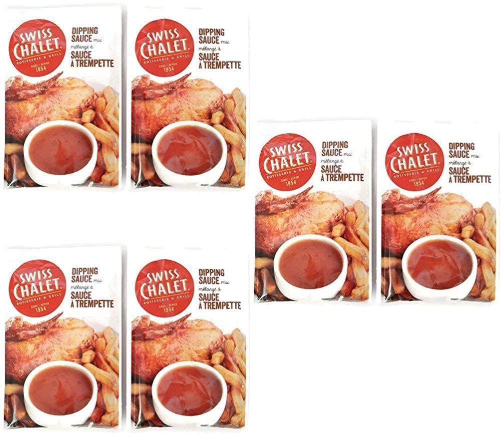 Swiss Chalet Dipping Sauce 36g/ 6 Pack Imported from Canada