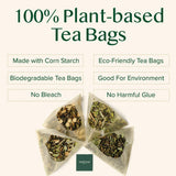 VAHDAM, Cardamom Masala Chai Tea Bags (100 Count) Non GMO, Gluten Free, No Artificial Flavor | Blended w/Exotic Spices | Chai Tea | Resealable Ziplock