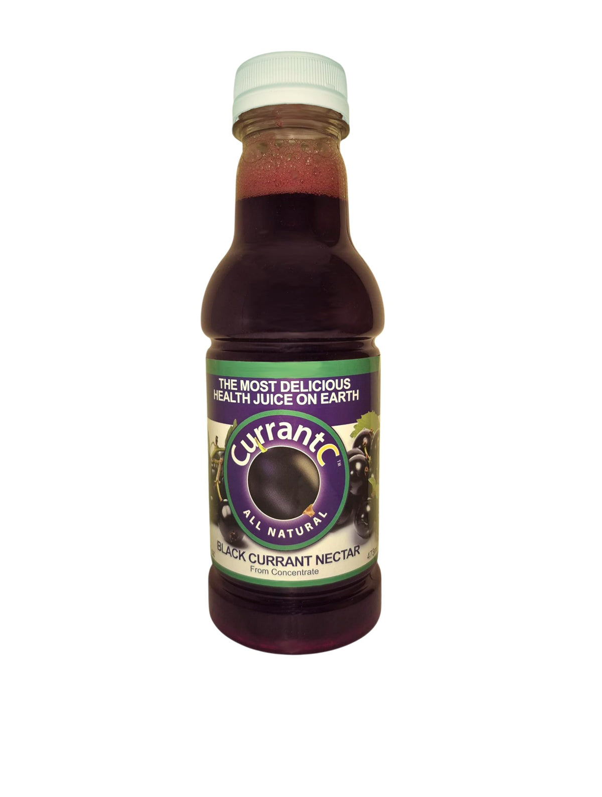 100% All Natural Black Currant Nectar 16 oz. - 12 pack