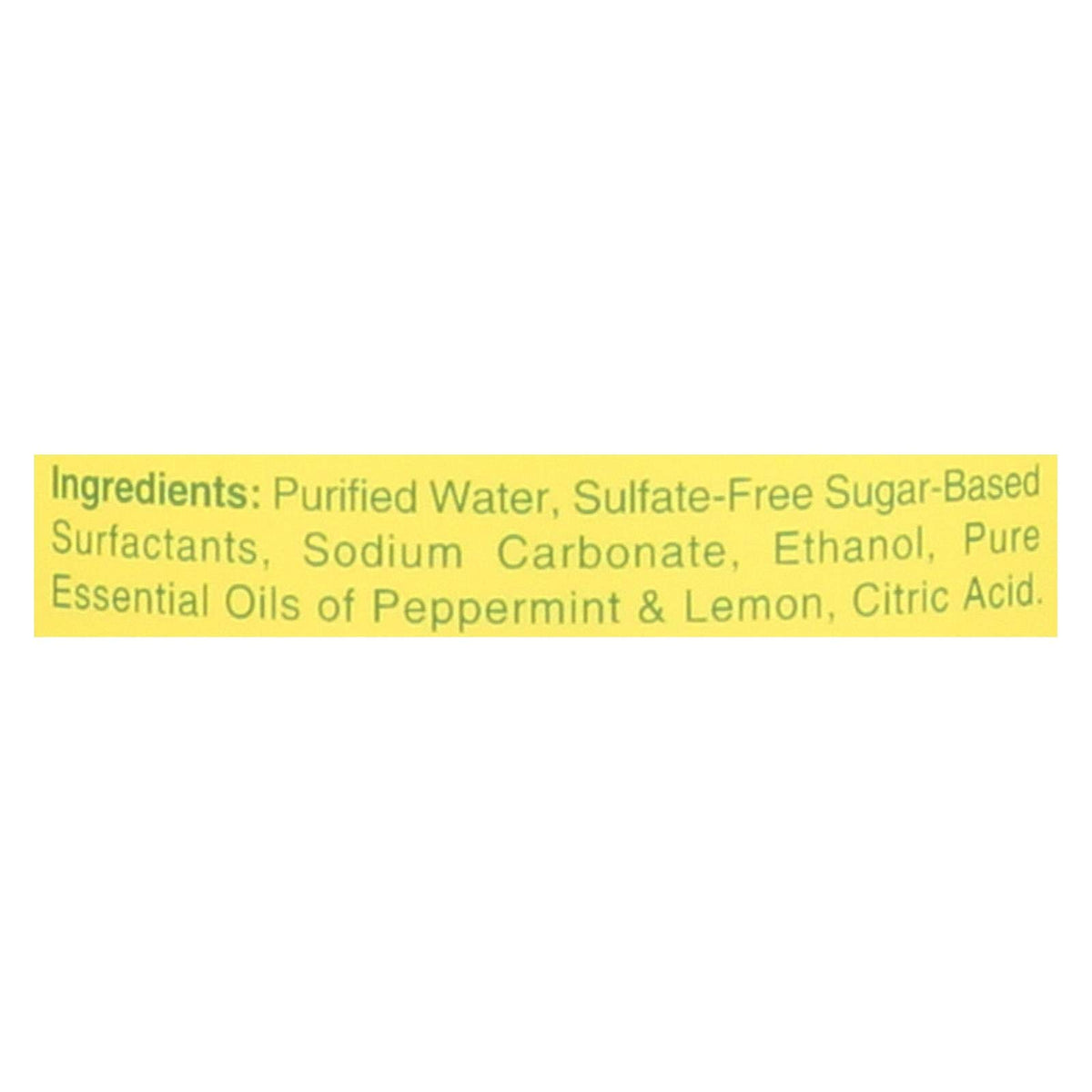 Rebel Green Spray Glass peppermint Lemon, 32 oz