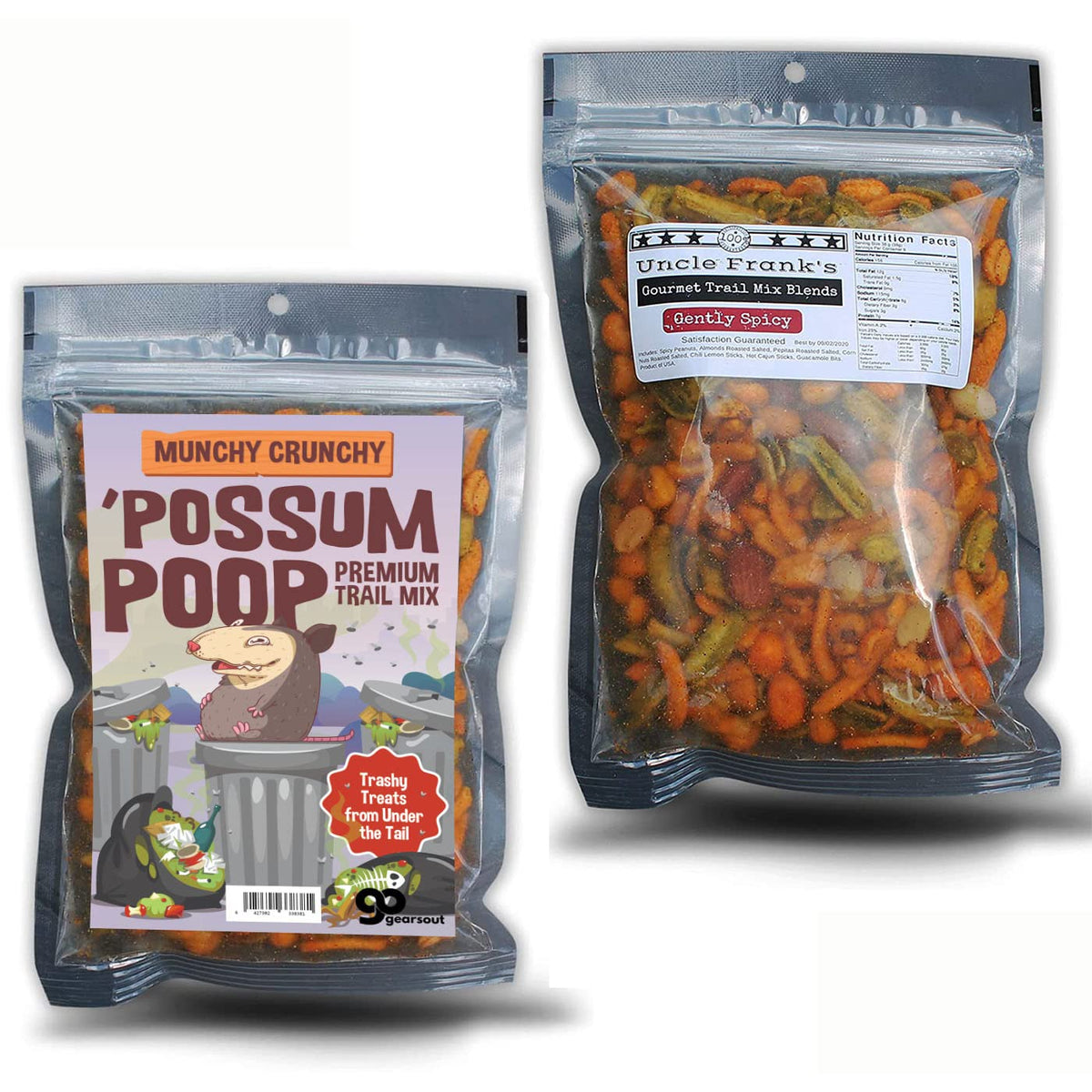 Possum Poop Premium Trail Mix- Funny Gag Gift for Men and Women - Weird Shower Gift, Fun Stocking Stuffers, Adult Gift Baskets, Trail Mix Blend, Nut