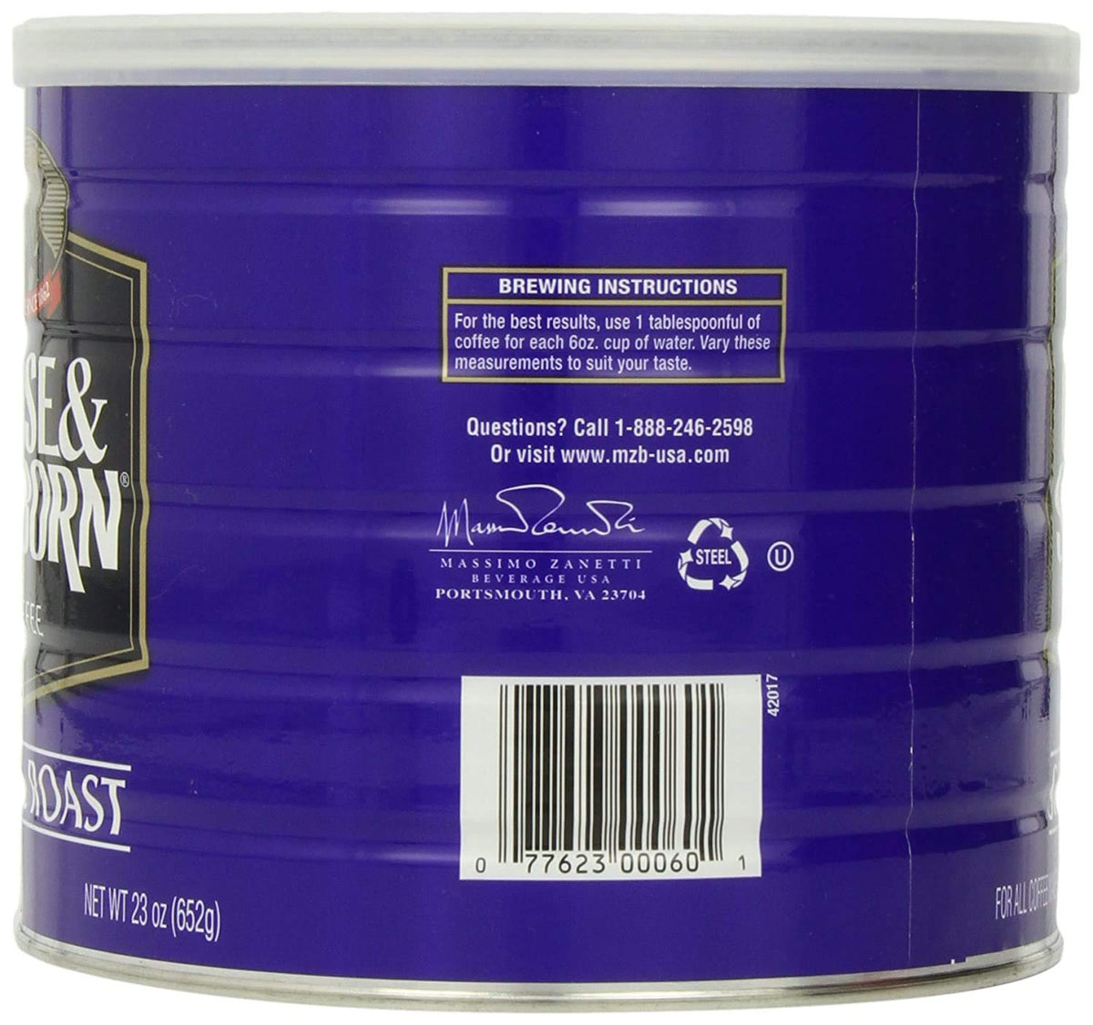 Chase & Sanborn Special Roast Coffee, 23 Ounces (Pack of 2)