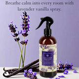Abbey & Sullivan Odor Eliminating and Refreshing Linen and Room Spray, Lavender Vanilla, 16 oz.