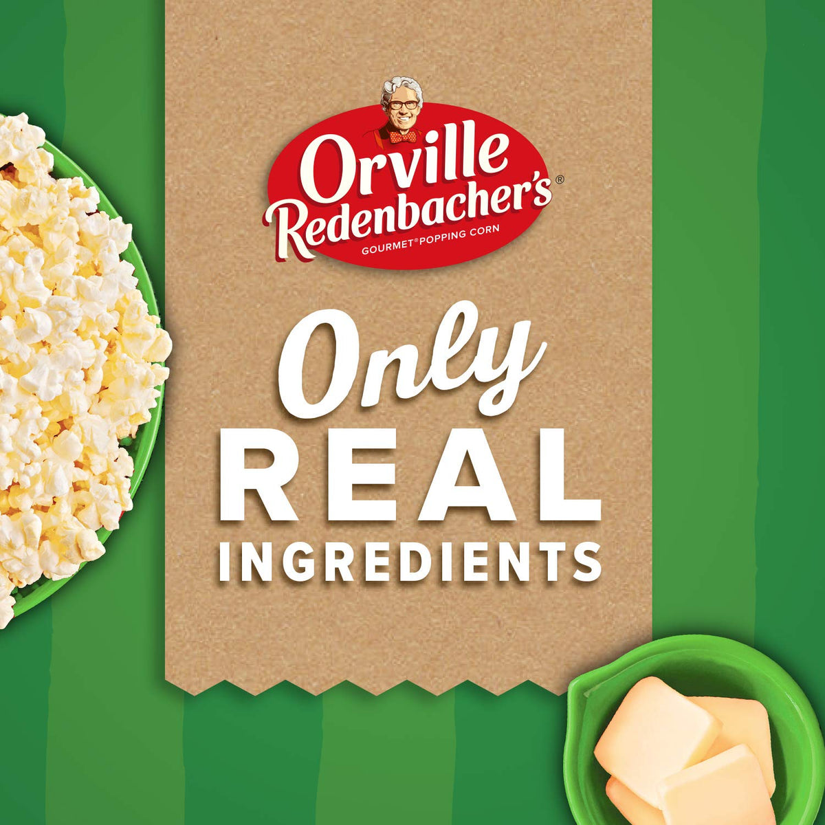 Orville Redenbacher’s Microwave Popcorn, SmartPop! Butter Flavor, 4g Fiber Per Serving, 1.6 oz., 12-Count