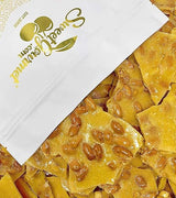 SweetGourmet Original Peanut Brittle Candy, Homestyle Toffee with Nuts, Traditional Sweet Snack, 2 Pounds