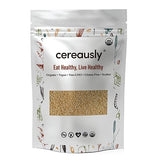 CEREAUSLY Organic White Quinoa - Premium Royal Quinoa from Bolivia - Kosher and Non-GMO Quinoa Bulk - Vegan and Gluten-Fee Cooking Quinoa - 4 LB